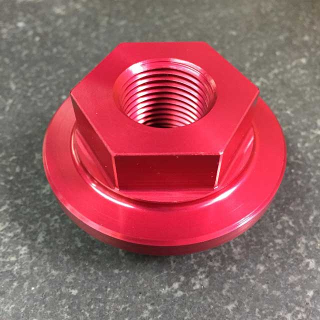 Red Anodized