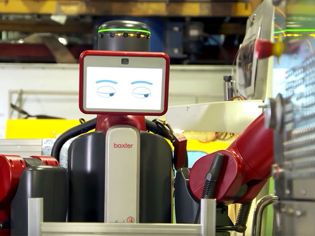 baxter_web,Robot Baxter running a Hass CNC machine
